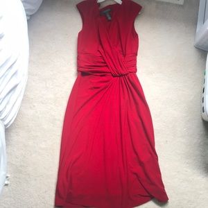 Lauren Ralph Lauren size 4 red dress — never worn!
